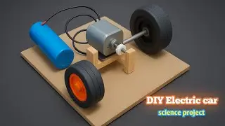 gear machanism dc motor | How to make gear machanism system science project 