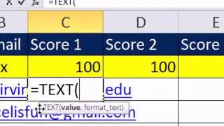 Office 2010 Class 50: Word Letter Mail Merge w Excel Data (Number Format Problem TEXT function Fix)