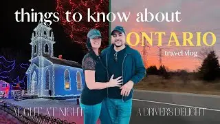THINGS to KNOW about ONTARIO, Canada & Upper Canada Village Alight at Night 4K