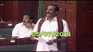 MLA Thaniyarasu Speech at Tamil Nadu Assembly today 05/07/2018|STV