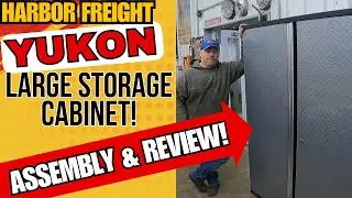 Yukon&nbsp;storage cabinet&nbsp;review and assembly #harborfreight #garage #organize #review