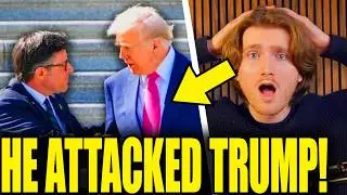 OMG! Johnson CAUGHT Calling Trump STUPID ... He MELTS DOWN!