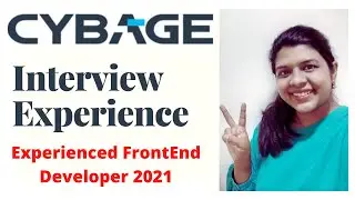 Cybage Interview Experience 2021| FrontEnd React Developer Interview | Technical  & HR Questions