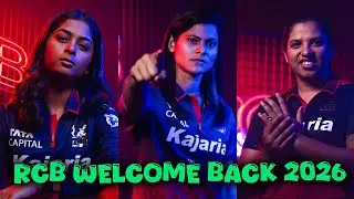RCB WPL 2026 New Jersey Launch 🔥 | Smriti Mandhana Team Look | Bold & Powerful Jersey