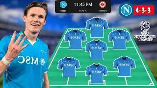 Napoli Vs Frankfurt Champions League 2025-26 Napoli Potential Squad Announces For This Match
