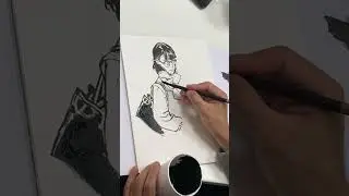 Kim Jung Gi (Tiger the Long Tail) Drawing! (Full Illustration Time-lapse) #comics #manga #kimjunggi