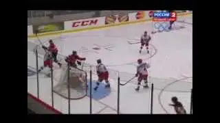 1:0 Goal Daniel Audette (QMJHL - Russia) Subway Super Series 2013. Game 2.