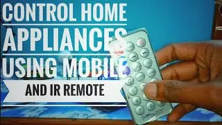 Home Automation Using ESP8266 Nodemcu | IR remote & local webserver using ESP8266 