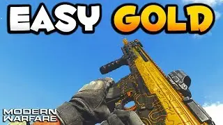 Штурмовые винтовки Easy Gold Camo &mdash; Modern Warfare Damascus Tips
