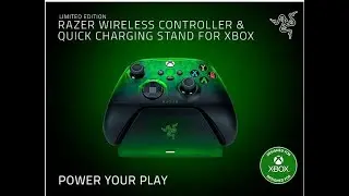 Unboxing y Reseña : Razer Wireless Controller & Quick Charging stand for XBOX / PC