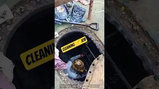 Cleaning this tank is not an easy task.