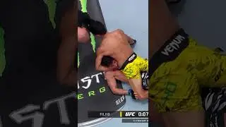 That was a close one!!! 😳 #ufcvegas107
