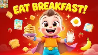 Breakfast Song | Fun Nursery Rhymes & Kids Songs | Toddler Learning Videos