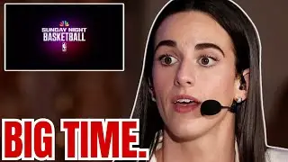 CAITLIN CLARK JOINS NBC! NBA Studio Analyst for Sunday Night Basketball LAUNCH w Lakers v Knicks!