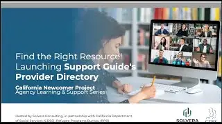 Find the right resource! Launching Support Guide's Provider Directory