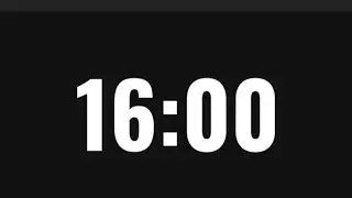 16 MINUTE TIMER ⏰