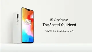 OnePlus 6 Silk White Edition | The Speed You Need