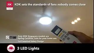 KDK U60FW Ceiling Fan