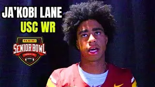 Ja'Kobi Lane goes in depth on NFL prep, USC & NIL | Senior Bowl Interview