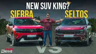 Tata Sierra vs Kia Seltos Review - India's Best Family SUV | Comparison Test | Times Drive