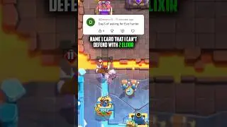 Evo Hunter vs 2 elixir 💚