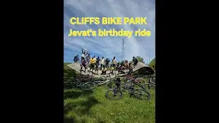 cliffs bike park jevat's birthday ride @mtbtheland_216  #bmx #mtb #curtisstarr #letsridebikes