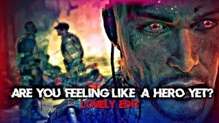 Spec Ops The Line Edit / GMV Lovely | Feeling Like A Hero Yet? | Sub Added | Sad Edit🥺
