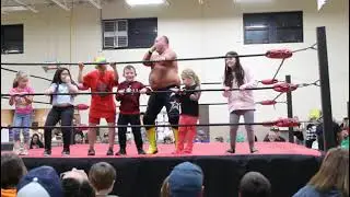 Uncle Byff vs Boogie Woogie Boy Gary Valiant finish and celebration
