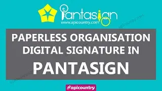 Organization Digital Signature Certificate in Pantasign 🚁✈. Company Paperless Mode DSC in Pantasign.