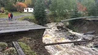 Matthew's wrath: Hurricane-fuelled storm hits the Maritimes