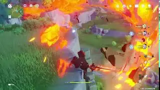 Genshin impact: Diluc elemental skill