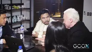 GCOX - Manny Pacquiao Signing Ceremony
