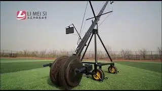 Операторский кран (8 метров) 3-Axis Pan Tilt Head Camera Crane