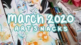 ﾐ☆ March 2020 Artsnacks