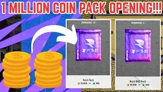 1 MILLION COIN PACK OPENING! Buying All The Rush Packs To Pull Rush LTDs In CFB 26!