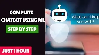 Complete ChatBot Using Machine Learning 2024 || #freetech #machinelearning