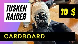 $10 Tusken Raider Cosplay &ndash; Easy DIY Cardboard Build!