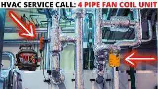 HVAC Service: 4 Pipe FCU Not Heating (Johnson Controls Fail Safe Spring Return Electric Actuator)