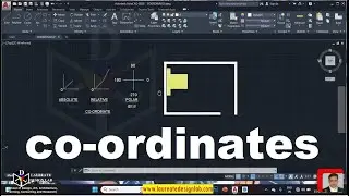 How to set coordinates in CAD?