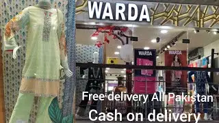 WARDA stitched kurti, trousers, 2ps and 3ps. Unstitch suit are also available