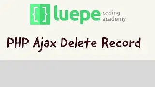 Delete Record by using php and jquery ajax