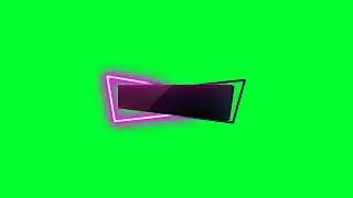 Neon border green screen video hd downloading Free