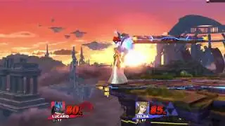 Ledge Drop - Double Jump - B Reverse ASC - Airdodge - Ledge Slip