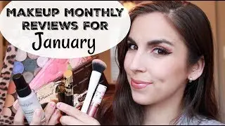 Makeup Monthly Reviews | January 2018 | Too Faced, Makeup Geek, Tarte & More! | Katie Marie