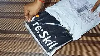 AWS reSkill T-shirt Unpacking | reSkill FREE T-shirt 🔥🔥 #awsreskill #aws #reskillTshirt | Free Swags