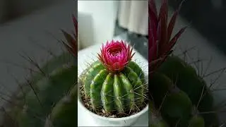 Beautiful cactus flower
