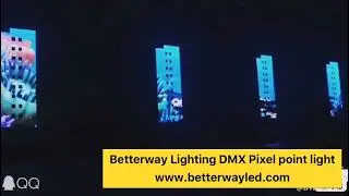 Betterway Lighting DMX Pixel Point Light---www.betterwayled.com