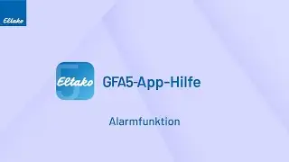 Alarmfunktion - GFA5-App