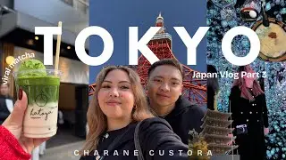 Japan Vlog 🇯🇵 | trying the viral matcha 🍵, we went to teamlab borderless and senso-ji