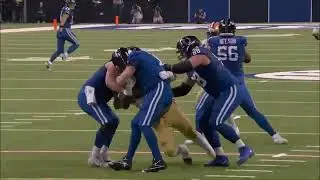 C.J. West & Alfred Collins Sacks of Philip Rivers - Week 16 @ Indianapolis Colts - 49ers - 2025